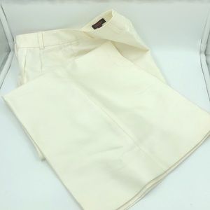 Escada White Silk Wide Leg Pants  sz. Euro 38